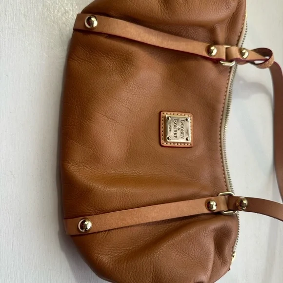 Dooney & Bourke Brown Leather Emma Bag - Picture 8 of 13